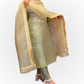 Elegant Golden Formal Wear Suit – 3 Piece Set